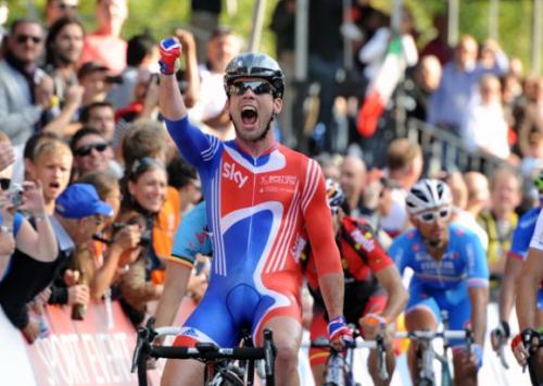 Mark Cavendish (GBR) wins Road Cycling Worlds
